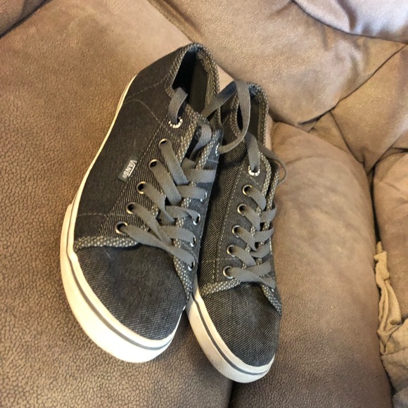 Nice Grey Vans Women’s Size 6 - Picture 2 of 5